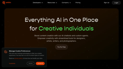 Qolaba AI - Multimodal AI content creation platform with customizable workspaces - Logo