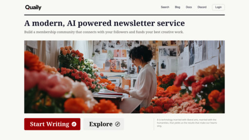 Quaily - Smart newsletter platform with multi-channel distribution and automated monetization - Logo