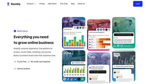 Rannkly - Reputation management platform with automated review monitoring and social media - Logo