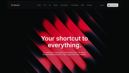 Raycast - Raycast : outil productivité macOS avec lanceur rapide et automatisation tâches - Logo