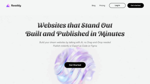Readdy AI - Créez des sites web instantanément avec l'IA - Logo