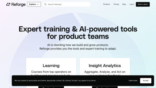 Reforge - Plateforme développement professionnel pour responsables produit et croissance - Logo