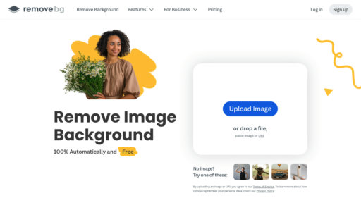 remove.bg - Supprimer les arrière-plans d'images automatiquement, traitement par lots et API - Logo