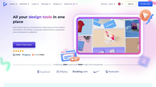 Renderforest - Plataforma creativa en la nube con plantillas para videos y sitios web - Logo