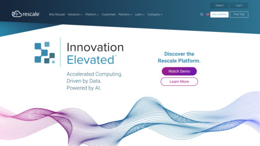 Rescale - Plataforma cloud HPC para simulación y modelado inteligente - Logo