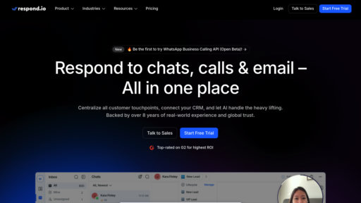 Respond.io - Intelligent messaging platform unifying channels with automated workflows - Logo