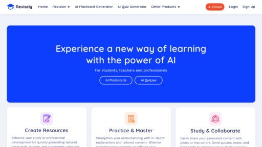 Revisely - Intelligent learning platform that creates quizzes and flashcards automatically - Logo