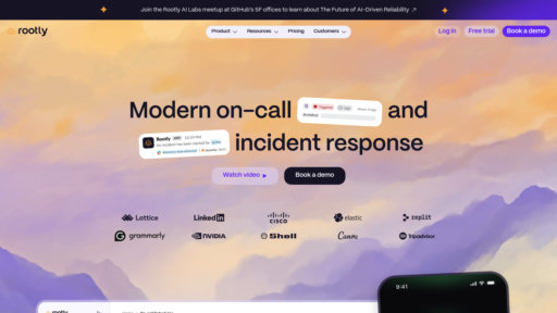 Rootly - Plataforma inteligente de gestión de incidentes automatizando respuesta y operaciones - Logo