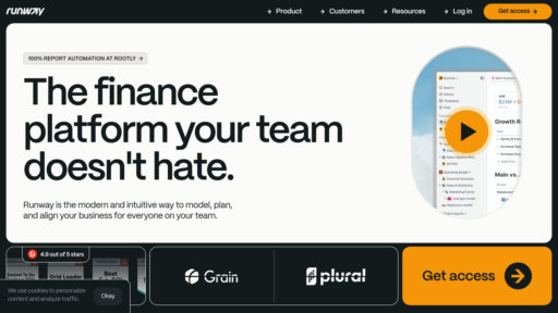 Runway - Video editing and image generation platform with intelligent automation - Logo