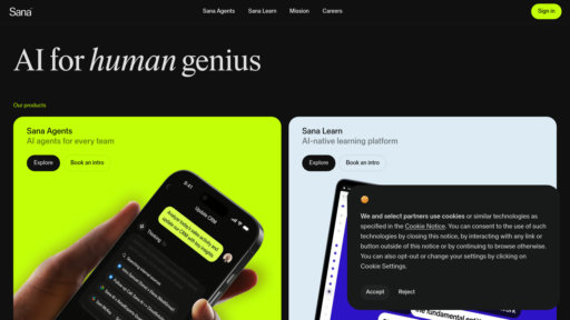 Sana AI - Plateforme de gestion des connaissances qui automatise les processus métier - Logo