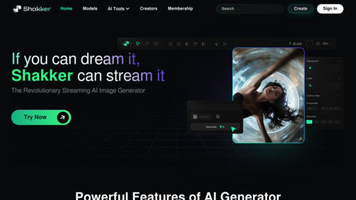 Shakker AI - Generador de imágenes IA con modelos Stable Diffusion - crear y editar - Logo
