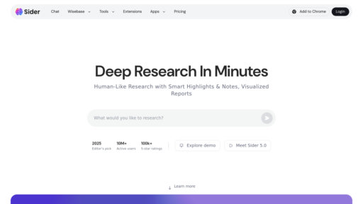 Sider AI - Asistente inteligente con múltiples IA para mejorar productividad - Logo