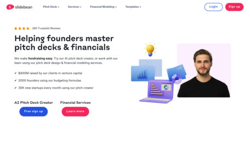 Slidebean - Automated presentation design platform - Logo