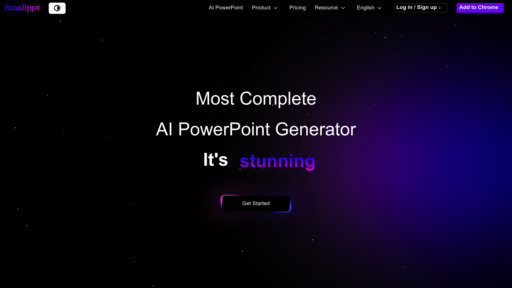 Smallppt - Herramienta de presentación inteligente que crea diapositivas automáticamente - Logo