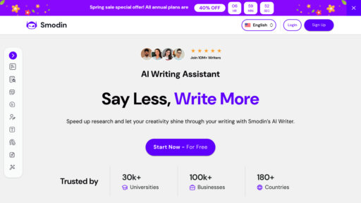Smodin - Asistente de escritura inteligente para contenido multilingüe e integridad académica - Logo