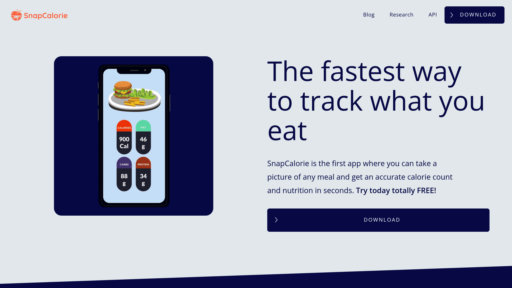 SnapCalorie - App nutricional inteligente: análisis foto para conteo calorías - Logo