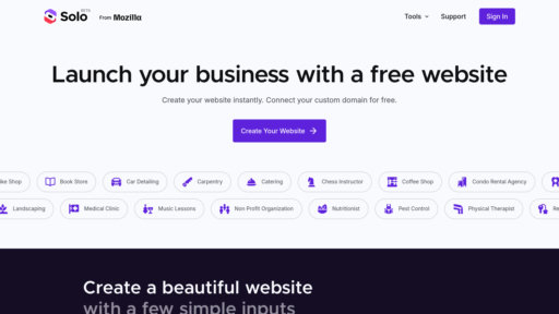 Soloist AI - 智能建站工具，自动生成专业网站与SEO优化 - Logo