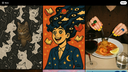 Sora AI - OpenAI text to video creator, automatically generates one-minute visual content - Logo