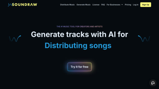 Soundraw - Crea música libre de derechos personalizada con herramienta inteligente - Logo