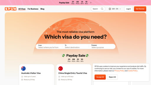 SPUN - Plateforme intelligente de visa avec traitement automatique et suivi en temps réel - Logo