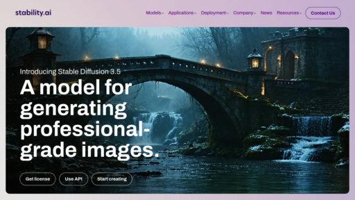 Stability AI - Plataforma IA creativa para generar imágenes, video y audio - Logo