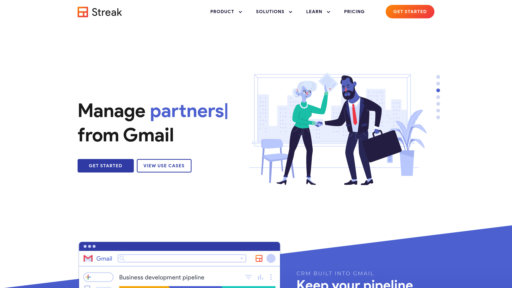 Streak CRM for Gmail - Gmail-integrated CRM for sales and project management automation - Logo
