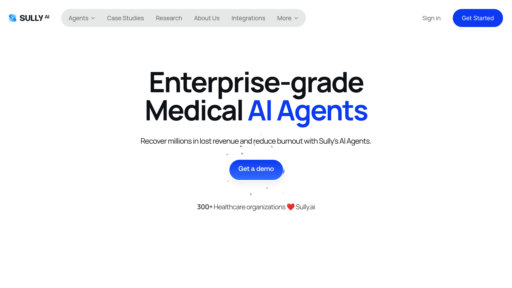 Sully.ai - Asistentes médicos inteligentes automatizan gestión de pacientes y documentación clínica - Logo
