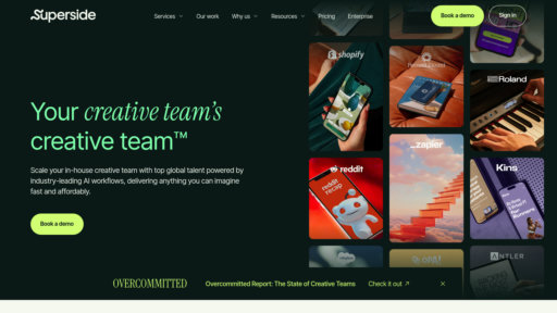 Superside - Plataforma de diseño escalable con creativos expertos y flujos inteligentes - Logo