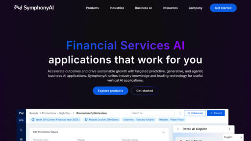 SymphonyAI - Solutions IA d'entreprise par secteur - Logo