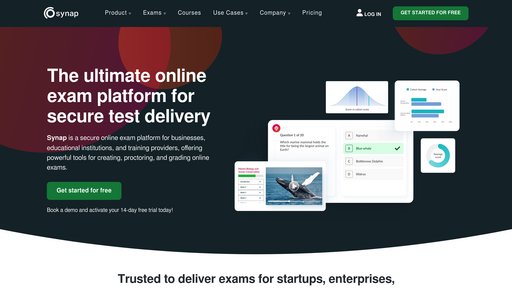 Synap - Plateforme d'examen en ligne avec surveillance intelligente et évaluation automatique - Logo