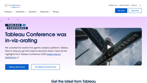 Tableau - Visual analytics platform with automated insights and flexible deployment - Logo