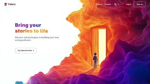 Talers - Talers: Plataforma de escritura inteligente con colaboración en tiempo real - Logo