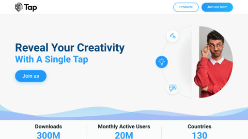 Tap Mobile - Escáner de documentos y gestor de llamadas para productividad móvil - Logo
