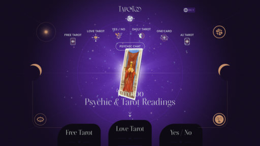 Tarotoo - Tarot gratuito con cartas animadas y guía personalizada - Logo