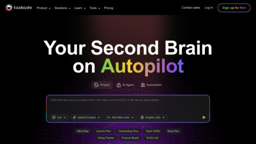 Taskade - Espacio de trabajo inteligente con gestión de proyectos y colaboración en equipo - Logo