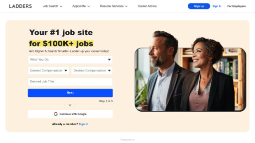 TheLadders - Plataforma empleos ejecutivos 100K+, emparejamiento inteligente y desarrollo profesional - Logo