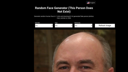 This Person Does Not Exist - Generador de retratos inteligente crea rostros virtuales realistas al instante - Logo