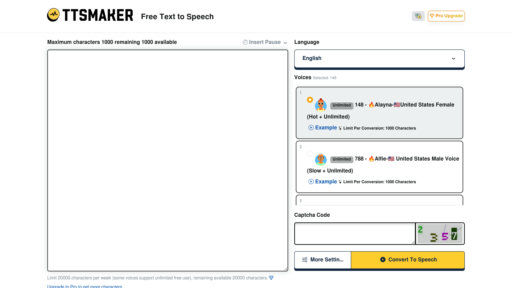TTSMaker - Herramienta texto a voz con 600+ voces naturales y multilingüe - Logo
