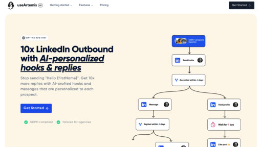 useArtemis - Plateforme automatisation commerciale LinkedIn et email - Logo