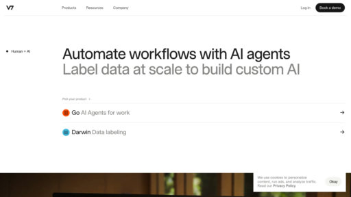 V7 Labs - Plateforme d'annotation automatique de données avec workflows intelligents - Logo