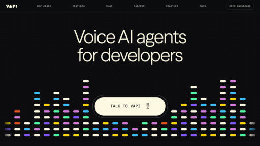 Vapi - Plateforme Voice IA pour créer et déployer des assistants vocaux - Logo
