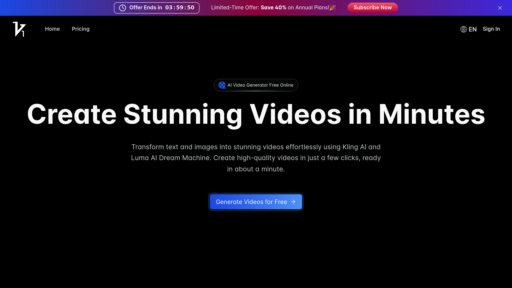 Vidful.ai - Genera videos cinematográficos desde texto e imágenes - Logo