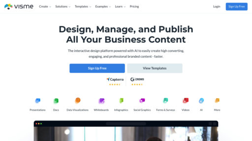 Visme - Visme: Intelligent Visual Content Creation Tool - Logo