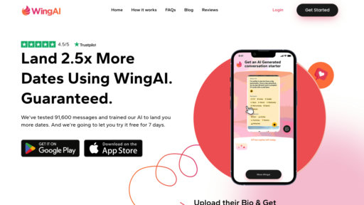 WingAI - WingAI: Mensajes de citas personalizados para más respuestas - Logo