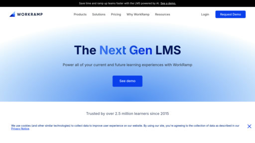 WorkRamp - LMS intelligent avec parcours adaptatifs et analyses de performance - Logo