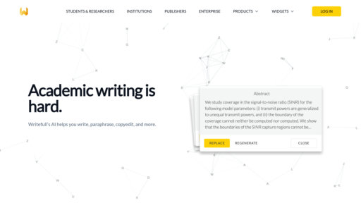 Writefull - Asistente escritura académica con corrección lingüística y LaTeX - Logo