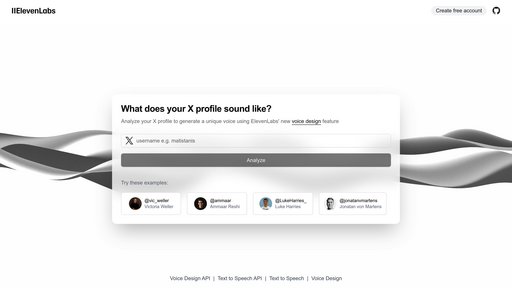 X to Voice - Convierte perfiles de X en voces y avatares personalizados - Logo