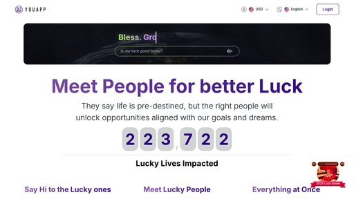 YouApp - Plataforma social que integra astrología y psicología para conexiones significativas - Logo