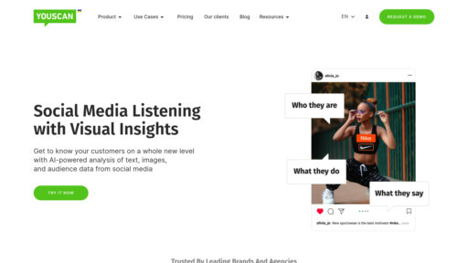 YouScan - Social listening platform with image recognition and sentiment analysis - Logo