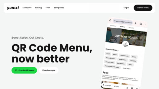 Yumzi - Smart digital menu with multilingual translation and personalized recommendations - Logo